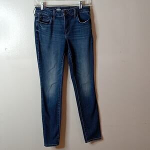0ld Navy Pop Icon Skinny mid rise size 4 blue jeans
